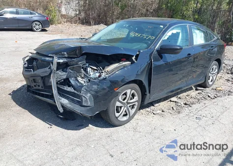 2016 Honda Civic Lx из США, поврежденный, VIN 2HGFC2F52GH512320